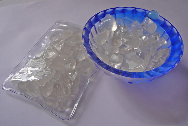 Tumbled Clear Quartz Crystal Chips  SOLD OUT